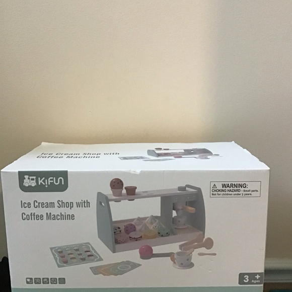 Kifun Ice Cream Shop and Coffee maker kids 3+ - Picture 1 of 3